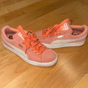 Suede Classic Orange/peachy Puma